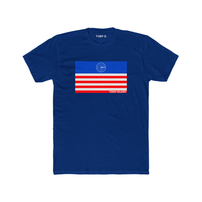 TONY Glory 2(USA) Men's Cotton Crew Tee, featuring the TONY Glory 2(USA) design