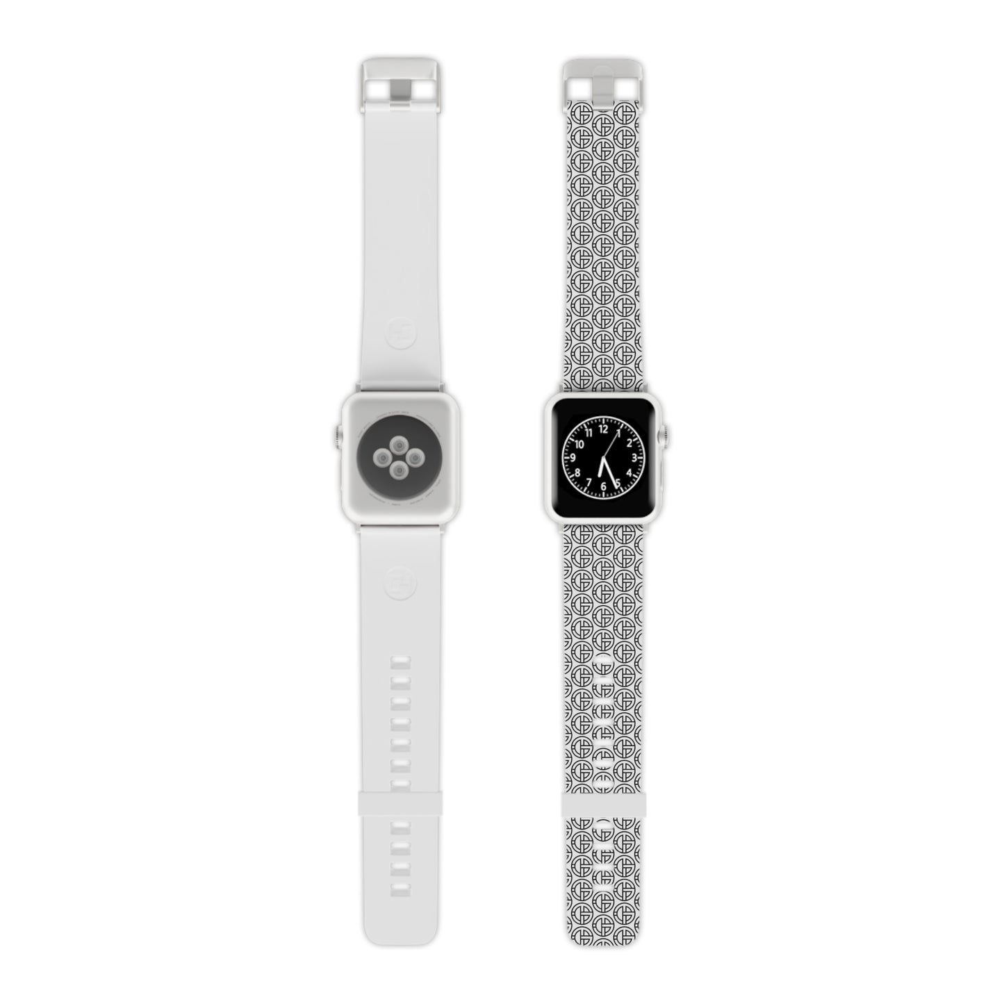 TONY G Watch Band for Apple Watch, featuring the TG Logo Outline Monogram Pattern