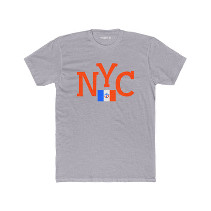 TONY G Men's Cotton Crew Tee, featuring the TONY G NYC design