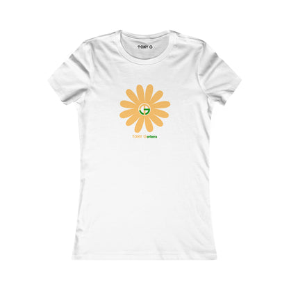 TONY Gerbera(#5 of 12) Women's Favorite Tee, adorned with the TONY Gerbera #5 design