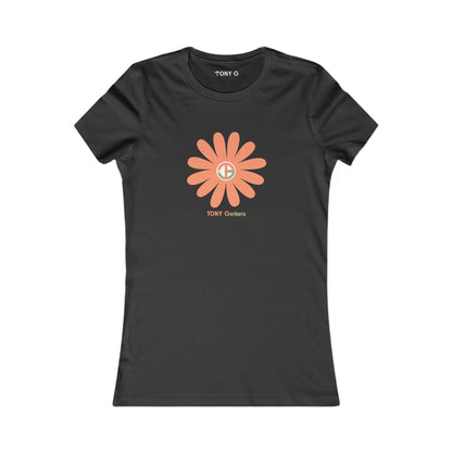 TONY Gerbera(#1 of 12) Women's Favorite Tee, adorned with the TONY Gerbera #1 design