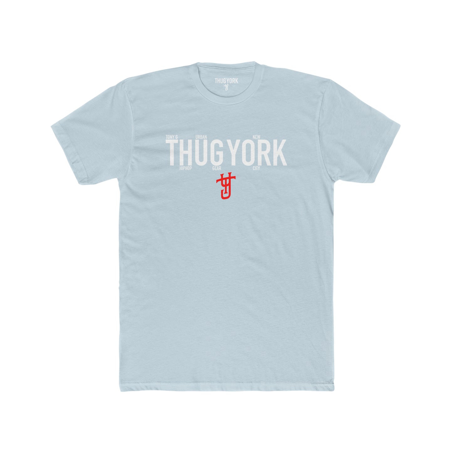 THUG YORK By TONY G Men's Cotton Crew Tee, featuring the THUG YORK Logo
