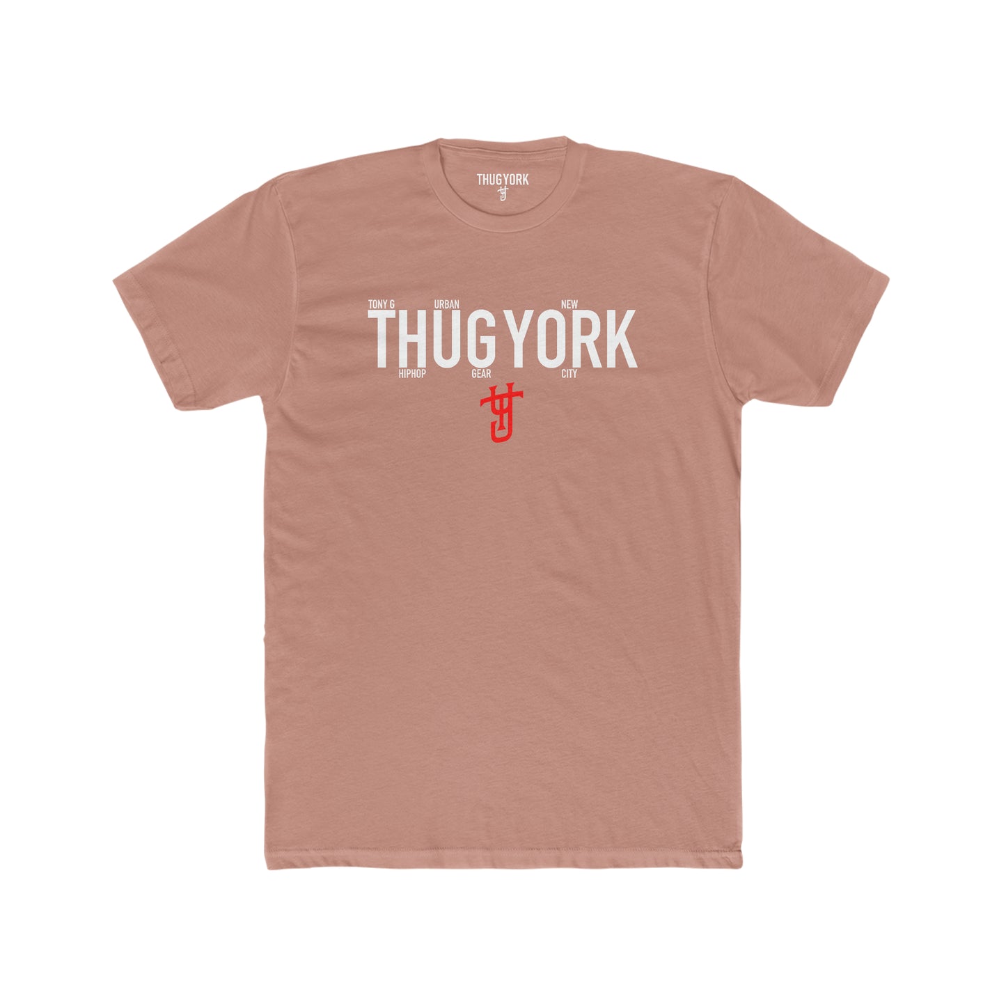 THUG YORK By TONY G Men's Cotton Crew Tee, featuring the THUG YORK Logo