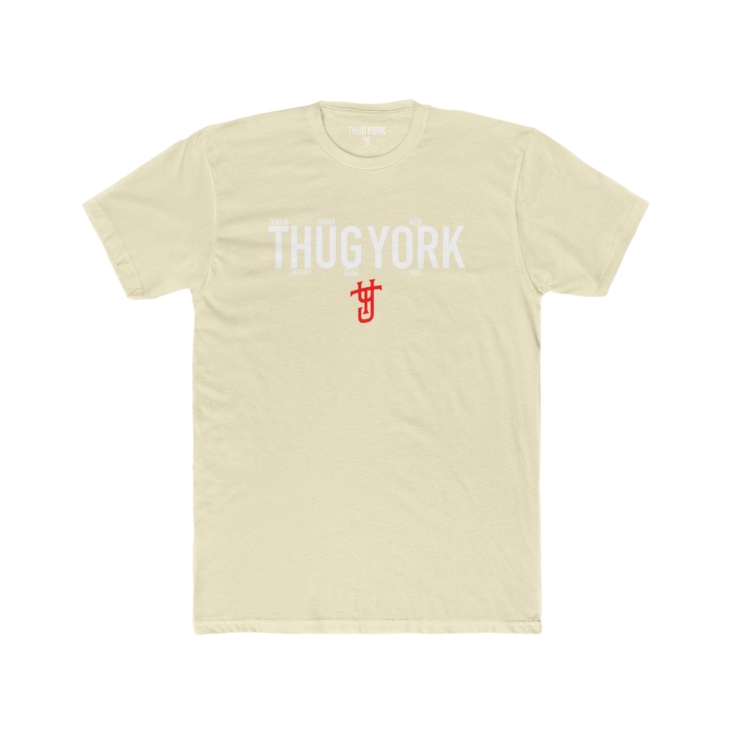 THUG YORK By TONY G Men's Cotton Crew Tee, featuring the THUG YORK Logo