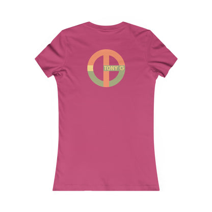 TONY Gerbera(#1 of 12) Women's Favorite Tee, adorned with the TONY Gerbera #1 design