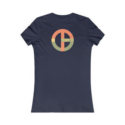 TONY Gerbera(#1 of 12) Women's Favorite Tee, adorned with the TONY Gerbera #1 design