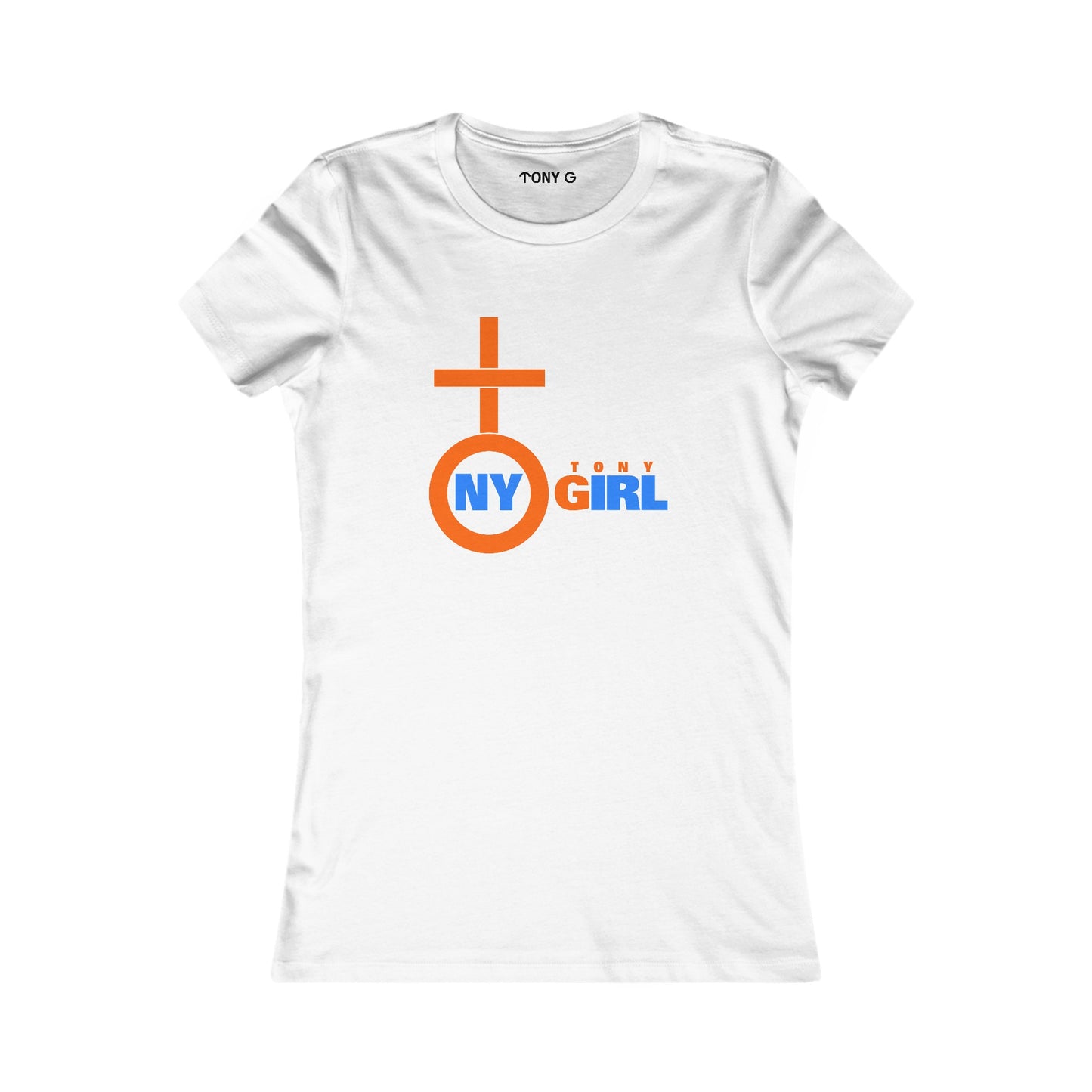 TONY Girl Women's Favorite Tee, adorned with the TONY Girl design