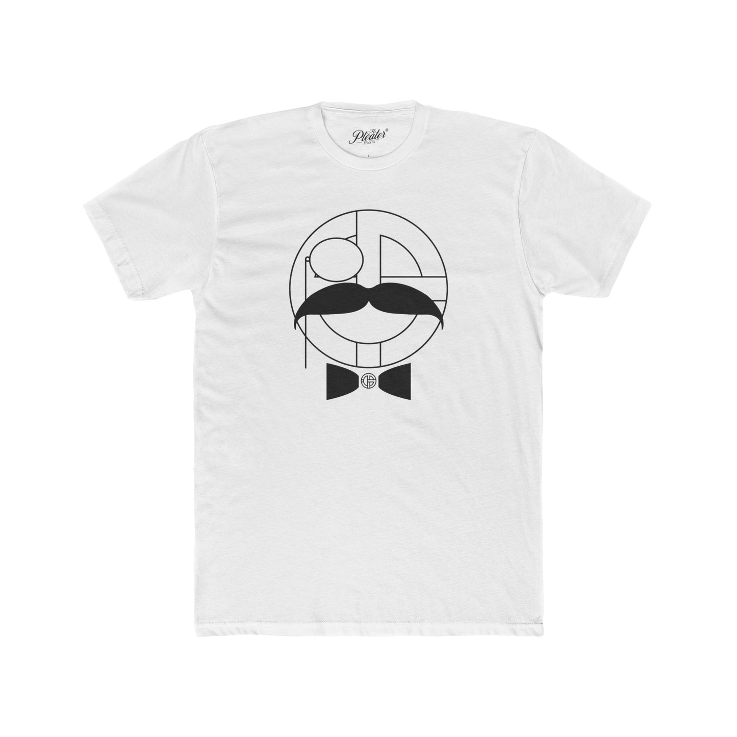 Mr. Pleater By TONY G Men's Cotton Crew Tee, featuring the Mr. Pleater Logo