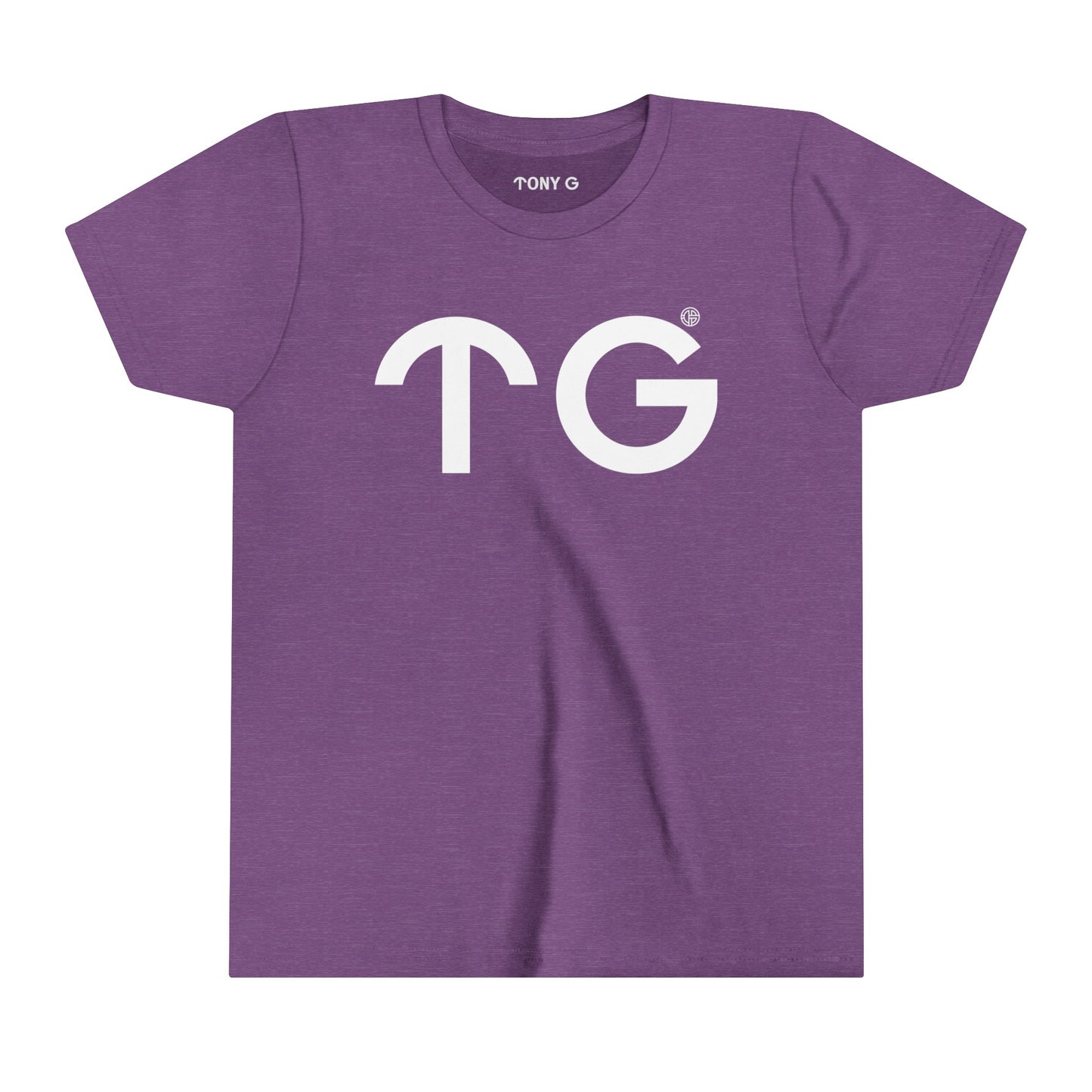 TONY G Youth Short Sleeve Tee, featuring the T&G Logo