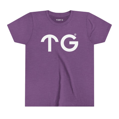 TONY G Youth Short Sleeve Tee, featuring the T&G Logo