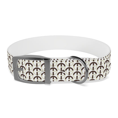 TONY G Dog Collar, featuring the TG Logo #2 Monogram Pattern