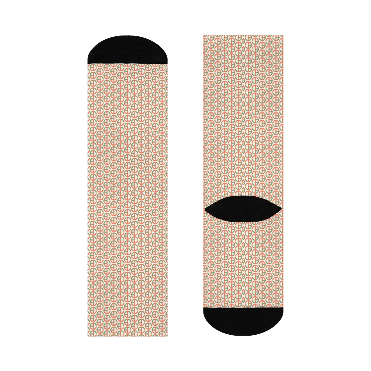 TONY G Cushioned Socks, adorned with the TG Logo Vintage #1 Monogram Pattern