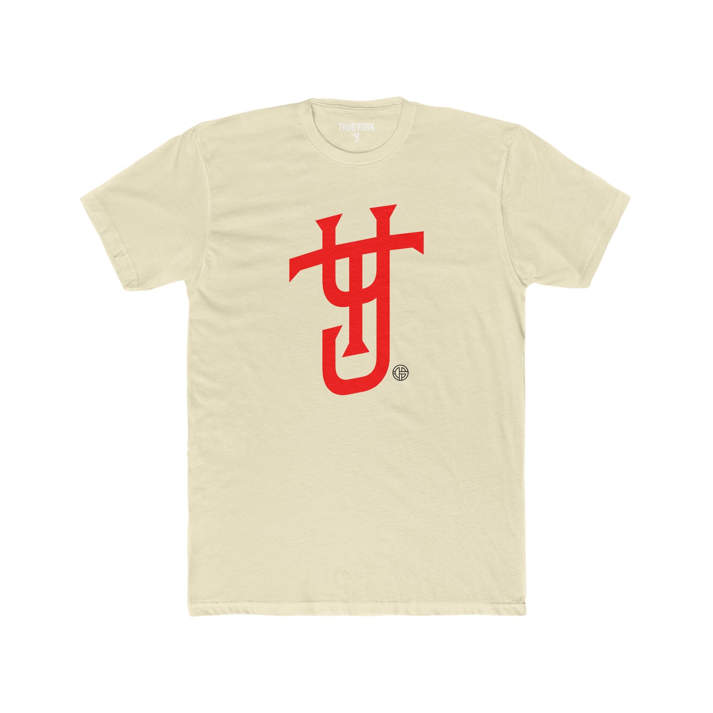THUG YORK By TONY G Men's Cotton Crew Tee, featuring the THUG YORK Monogram