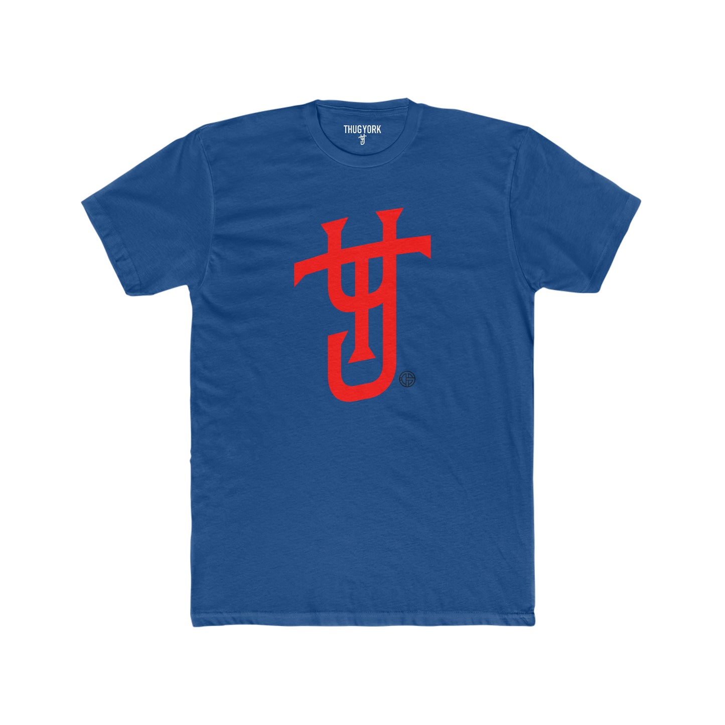 THUG YORK By TONY G Men's Cotton Crew Tee, featuring the THUG YORK Monogram