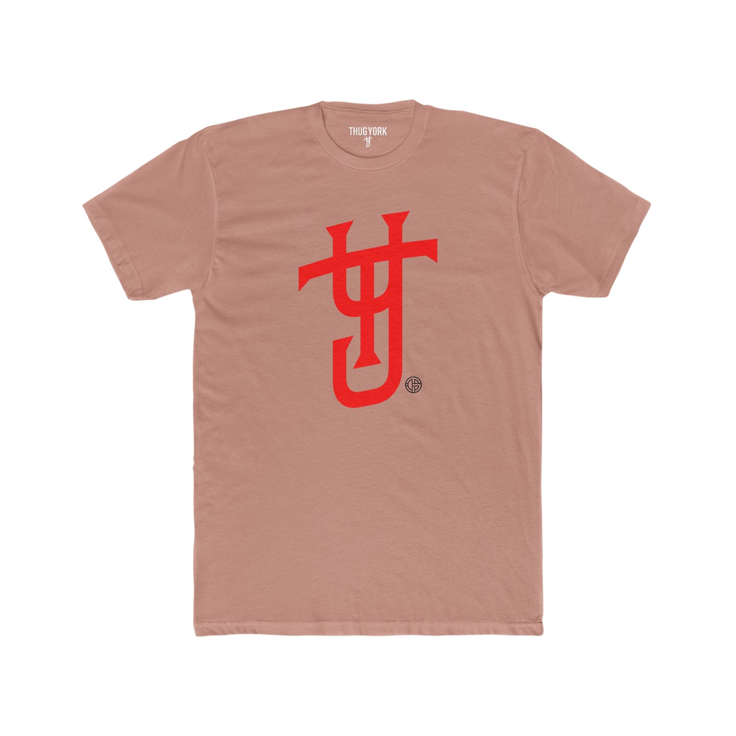 THUG YORK By TONY G Men's Cotton Crew Tee, featuring the THUG YORK Monogram