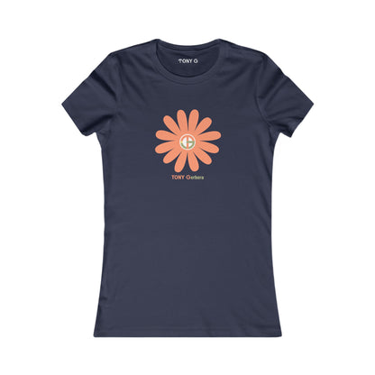 TONY Gerbera(#1 of 12) Women's Favorite Tee, adorned with the TONY Gerbera #1 design