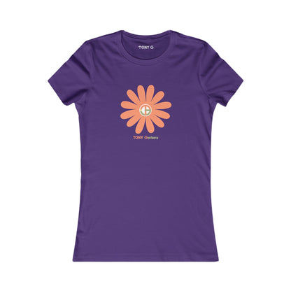 TONY Gerbera(#1 of 12) Women's Favorite Tee, adorned with the TONY Gerbera #1 design