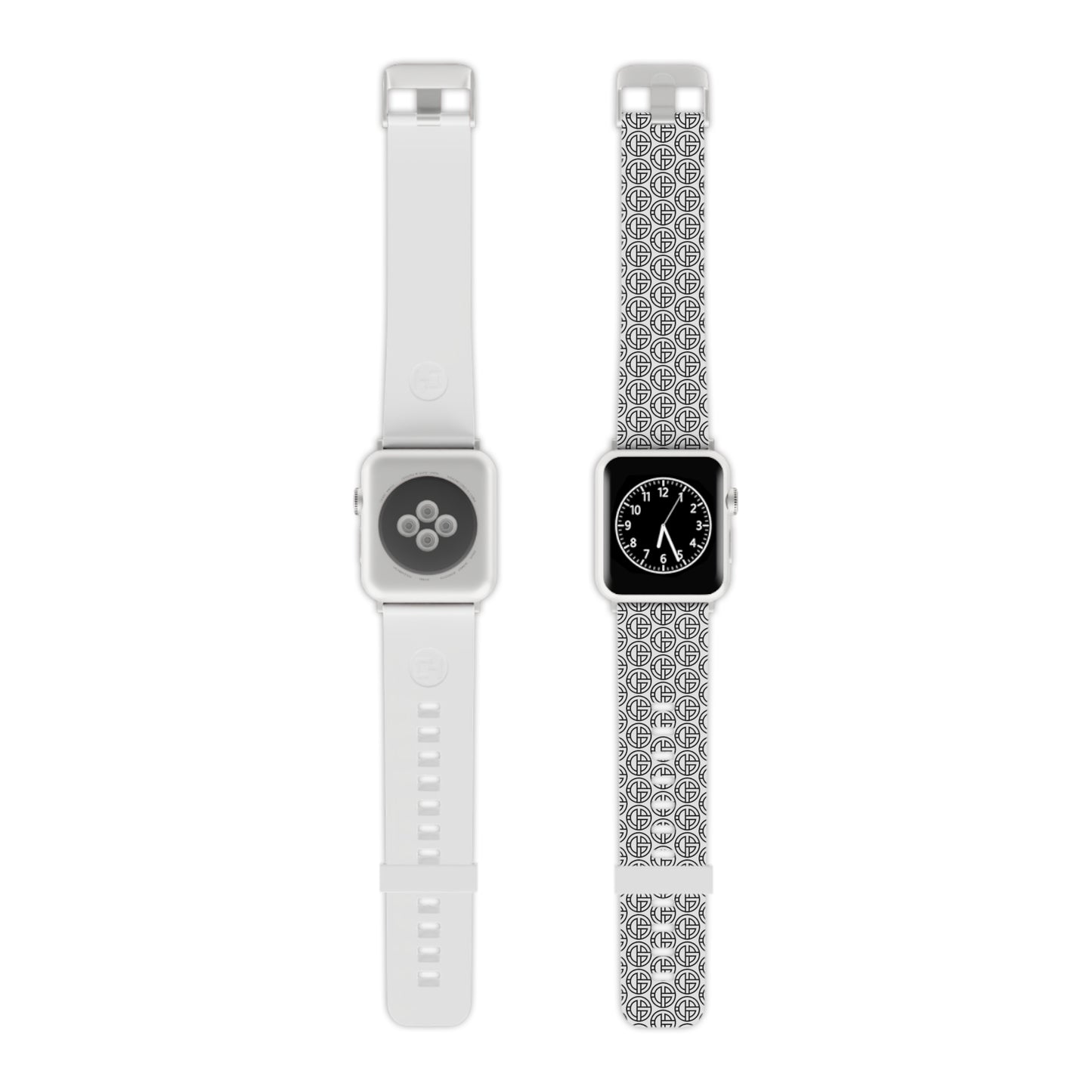 TONY G Watch Band for Apple Watch, featuring the TG Logo Outline Monogram Pattern
