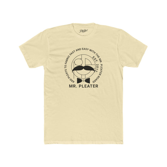 Mr. Pleater By TONY G Men's Cotton Crew Tee, featuring the Mr. Pleater Logo and Slogan