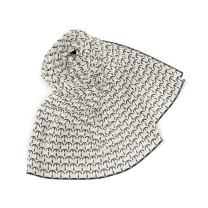 TONY G Scarf, adorned with the TG Logo #2 Monogram Pattern