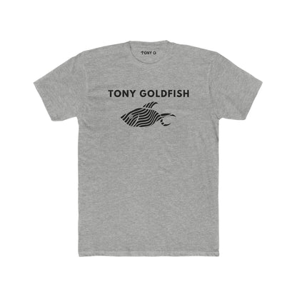 TONY Goldfish Men's Cotton Crew Tee, featuring the TONY Goldfish design