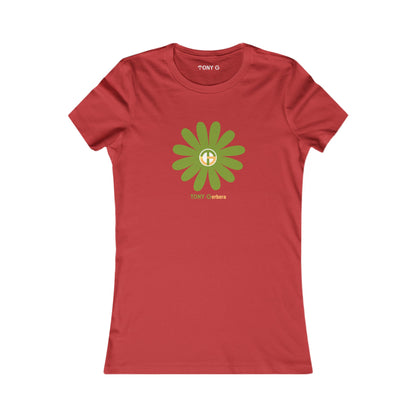 TONY Gerbera(#7 of 12) Women's Favorite Tee, adorned with the TONY Gerbera #7 design