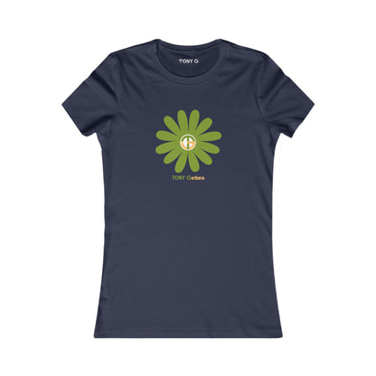 TONY Gerbera(#7 of 12) Women's Favorite Tee, adorned with the TONY Gerbera #7 design