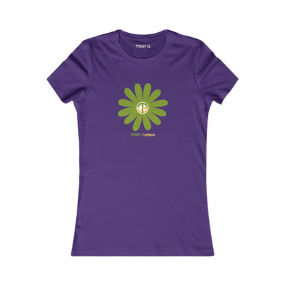TONY Gerbera(#7 of 12) Women's Favorite Tee, adorned with the TONY Gerbera #7 design