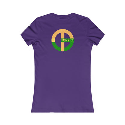 TONY Gerbera(#5 of 12) Women's Favorite Tee, adorned with the TONY Gerbera #5 design