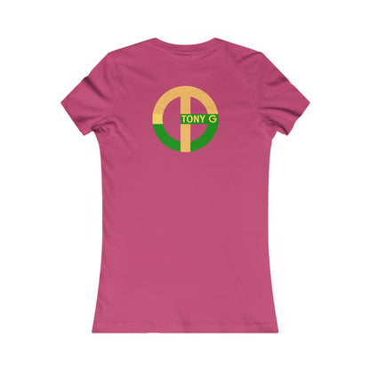 TONY Gerbera(#5 of 12) Women's Favorite Tee, adorned with the TONY Gerbera #5 design