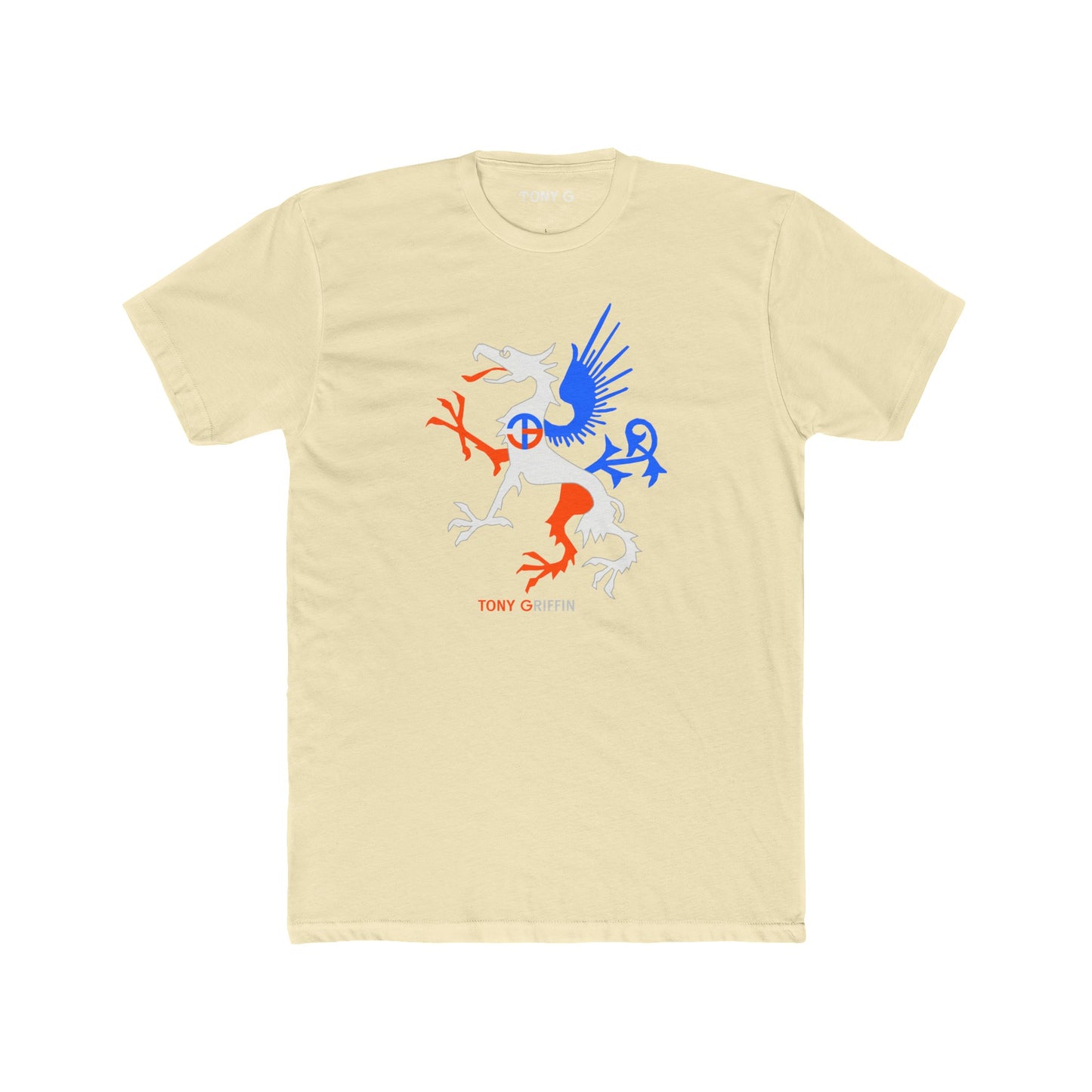 TONY Griffin Men's Cotton Crew Tee, featuring the TONY Griffin design