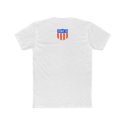 TONY Gymnastics Men's Cotton Crew Tee, featuring the TONY Gymnastics design