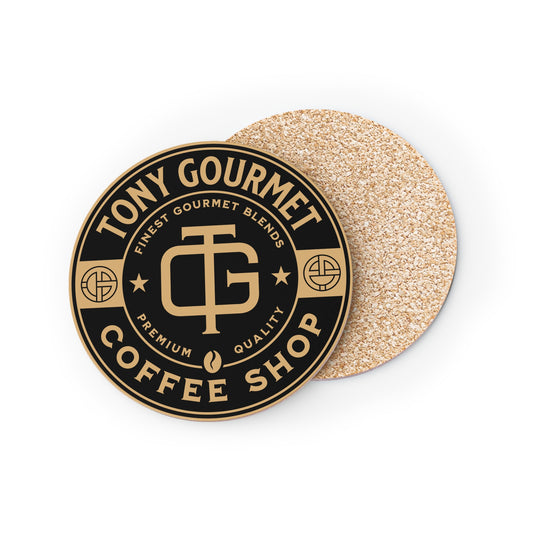 TONY Gourmet Coasters, featuring the TONY Gourmet design