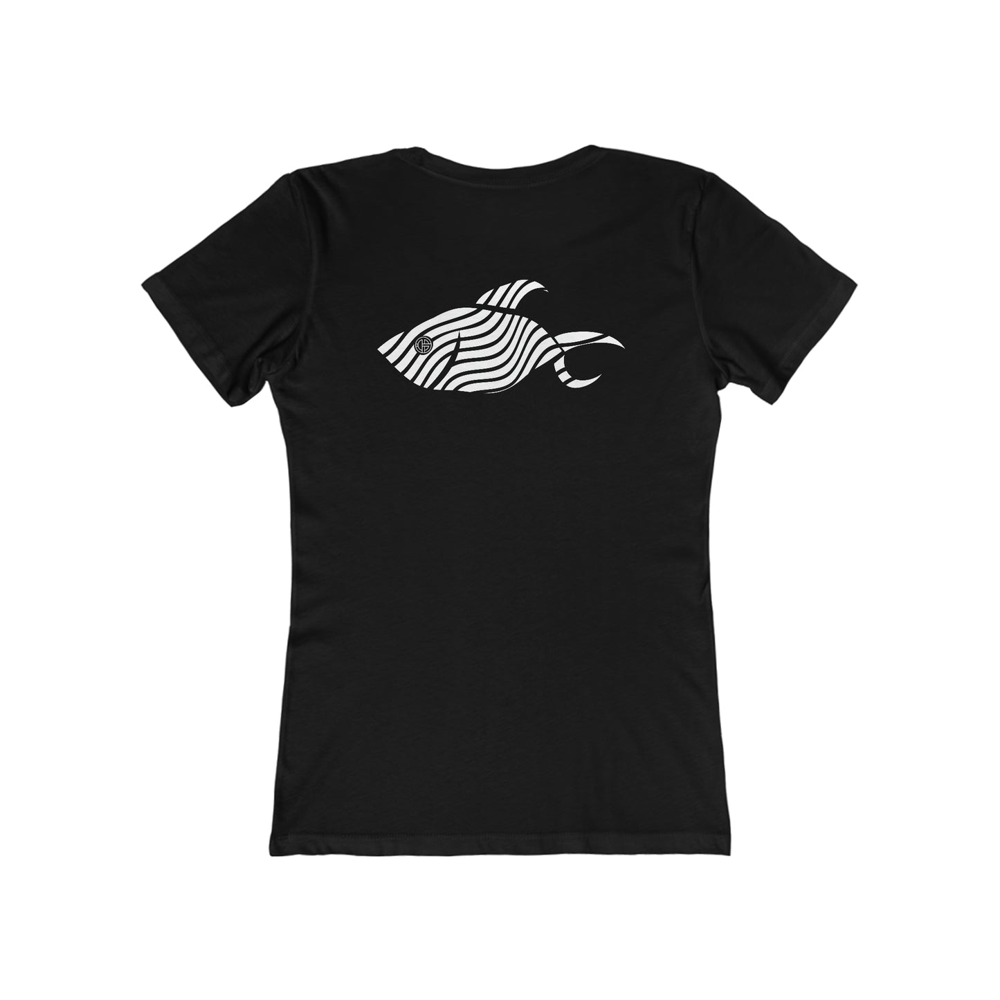 TONY Goldfish Women's Feminine Cut Classic Boyfriend Tee, featuring the TONY Goldfish designs