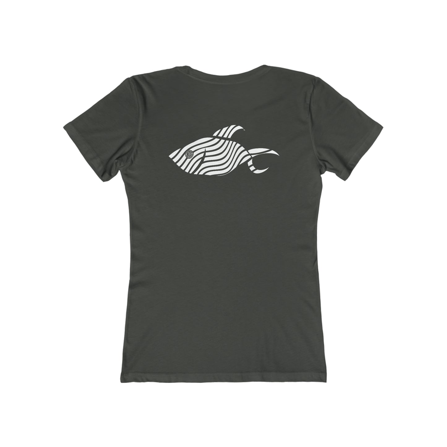 TONY Goldfish Women's Feminine Cut Classic Boyfriend Tee, featuring the TONY Goldfish designs