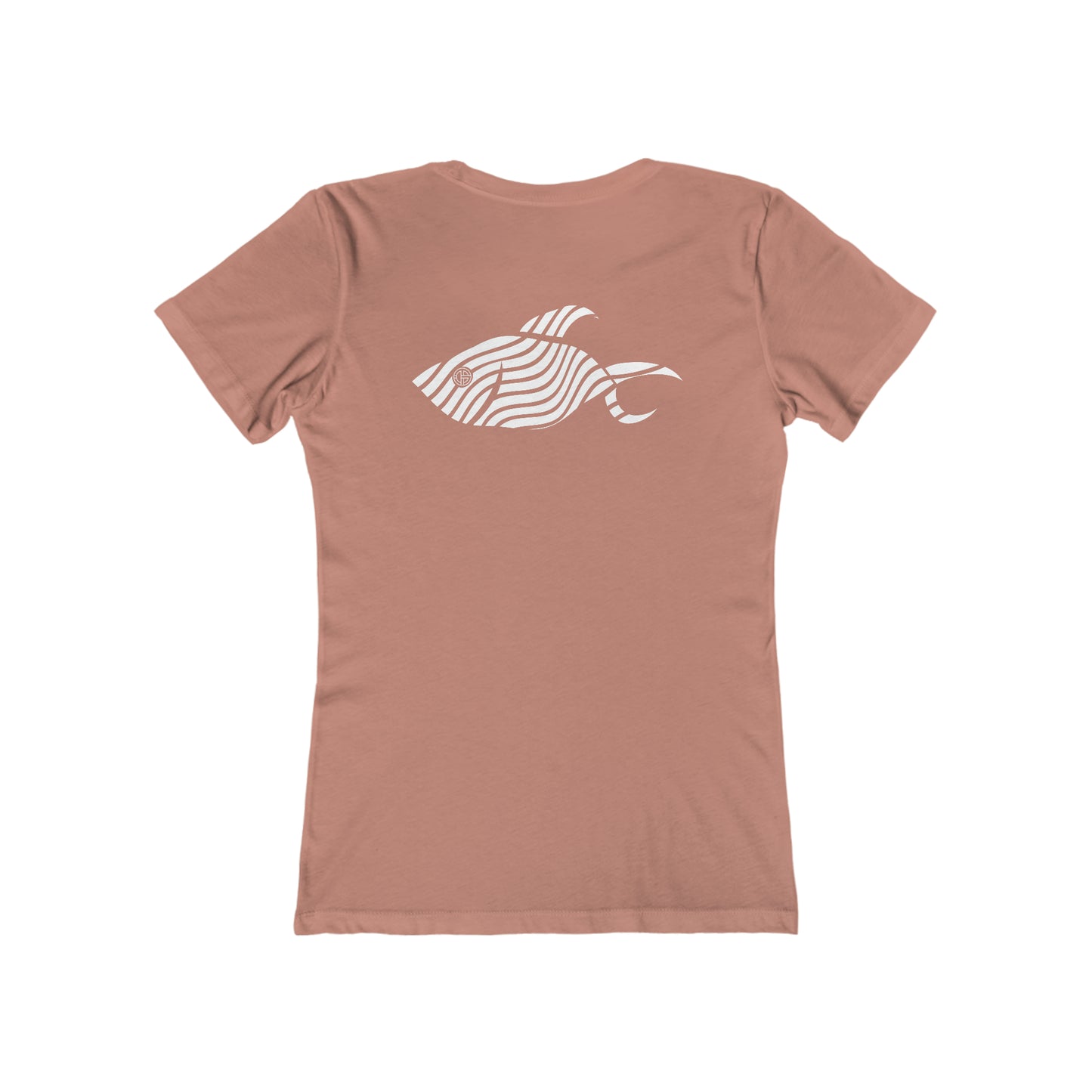 TONY Goldfish Women's Feminine Cut Classic Boyfriend Tee, featuring the TONY Goldfish designs