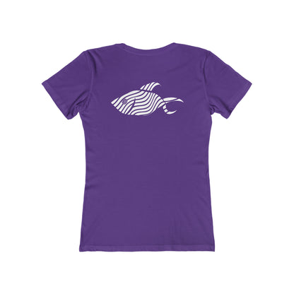 TONY Goldfish Women's Feminine Cut Classic Boyfriend Tee, featuring the TONY Goldfish designs