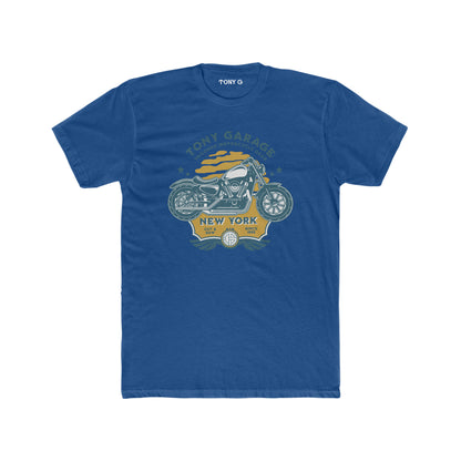 TONY Garage 1 Men's Cotton Crew Tee, featuring the TONY Garage 1 design
