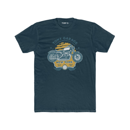 TONY Garage 1 Men's Cotton Crew Tee, featuring the TONY Garage 1 design