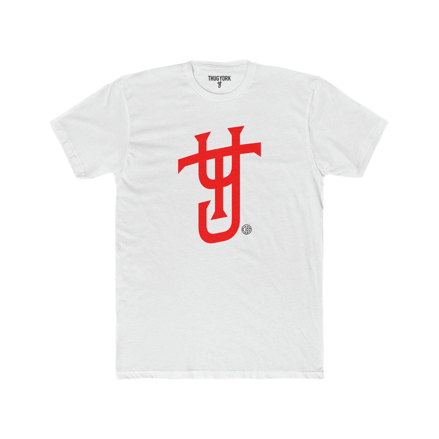 THUG YORK By TONY G Men's Cotton Crew Tee, featuring the THUG YORK Monogram