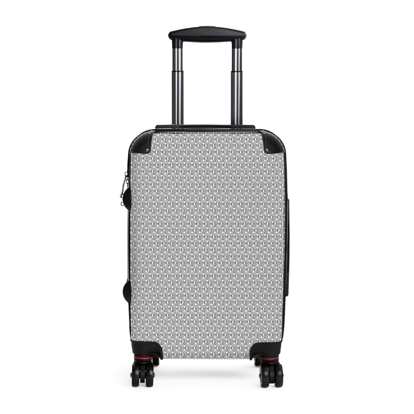 TONY G Suitcase, featuring the TG Logo Outline Monogram Pattern