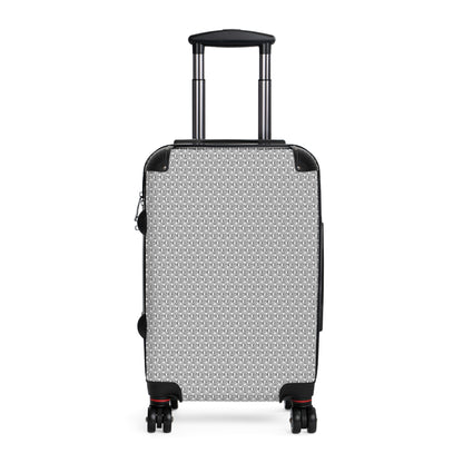 TONY G Suitcase, featuring the TG Logo Outline Monogram Pattern