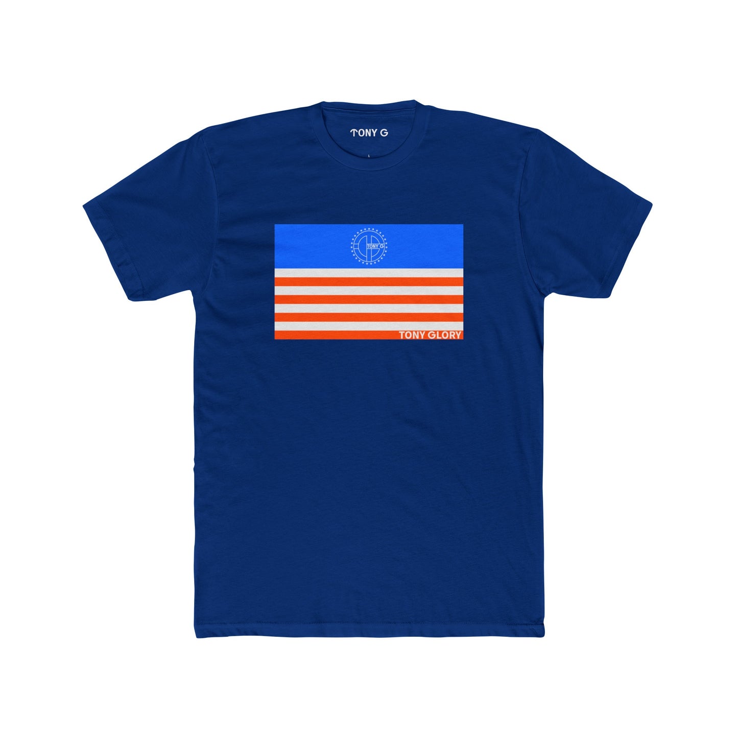 TONY Glory 2(NYC) Men's Cotton Crew Tee, featuring the TONY Glory 2(NYC) design