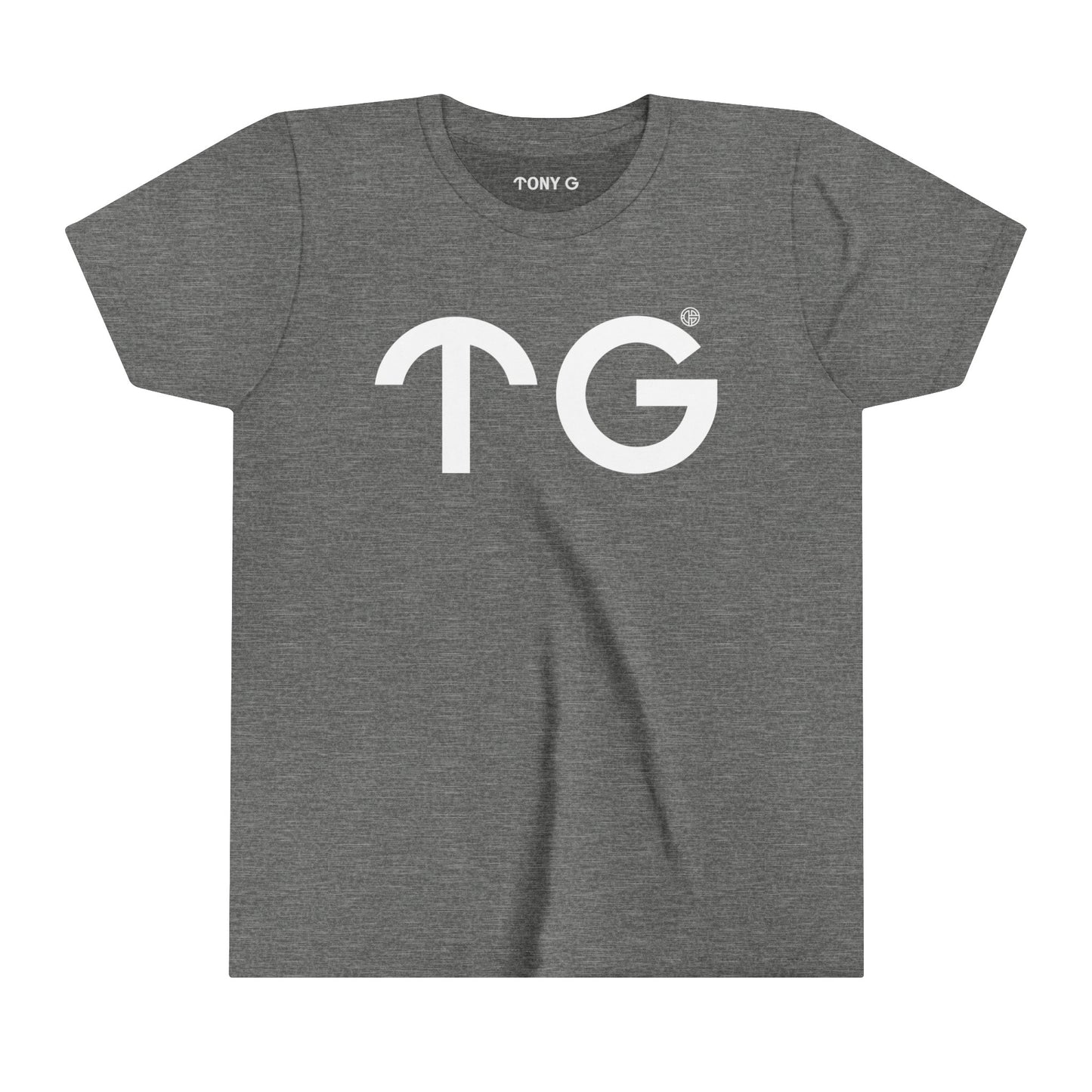 TONY G Youth Short Sleeve Tee, featuring the T&G Logo