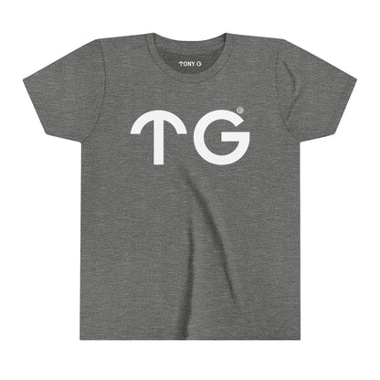 TONY G Youth Short Sleeve Tee, featuring the T&G Logo