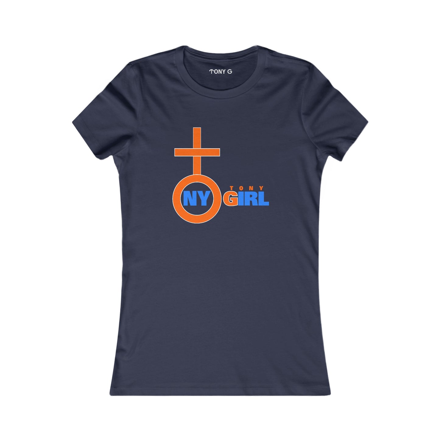 TONY Girl Women's Favorite Tee, adorned with the TONY Girl design