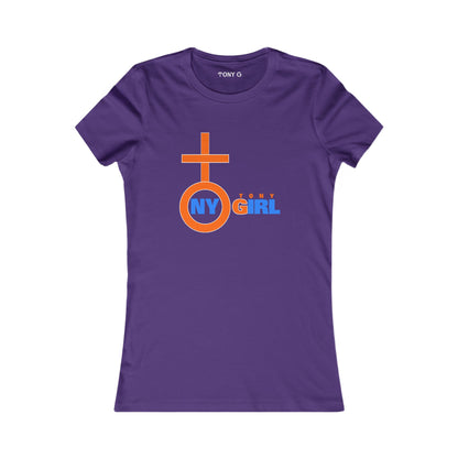 TONY Girl Women's Favorite Tee, adorned with the TONY Girl design