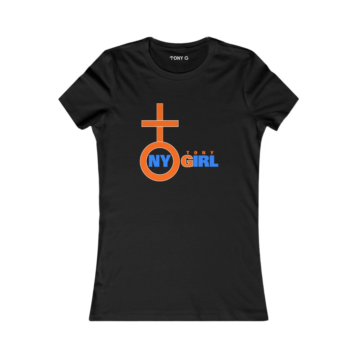 TONY Girl Women's Favorite Tee, adorned with the TONY Girl design