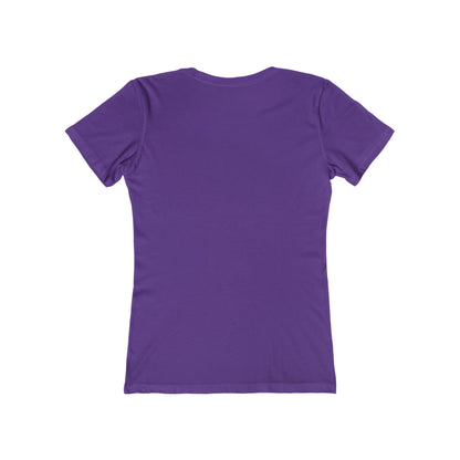 TONY Glamping Women's Feminine Cut Classic Boyfriend Tee, featuring the TONY Glamping design