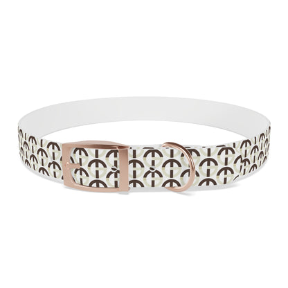 TONY G Dog Collar, featuring the TG Logo #2 Monogram Pattern